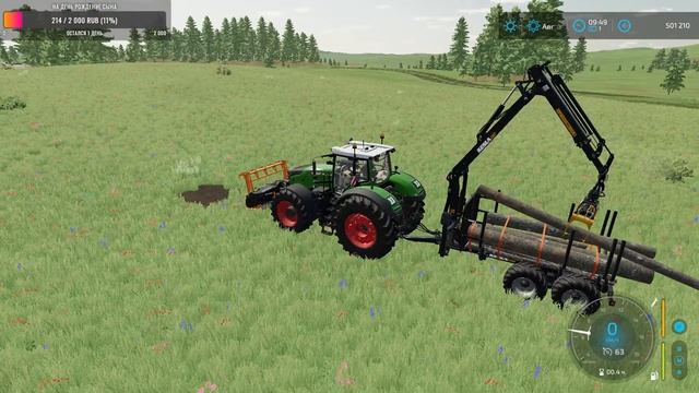 Farming Simulator 22 #22 No mans land. смотреть онлайн