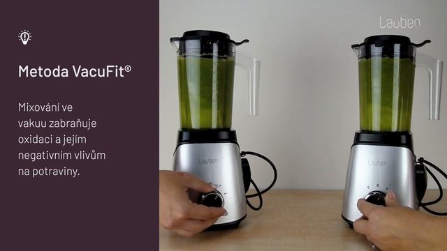 Lauben VacuFit® vs. klasické mixování смотреть онлайн