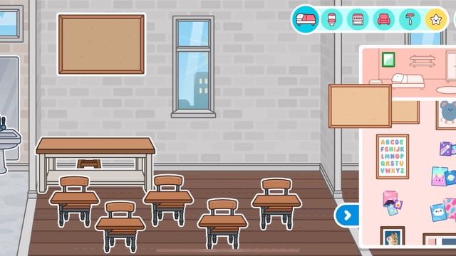 обустройство школы??//toca life world?//toca maddy смотреть онлайн