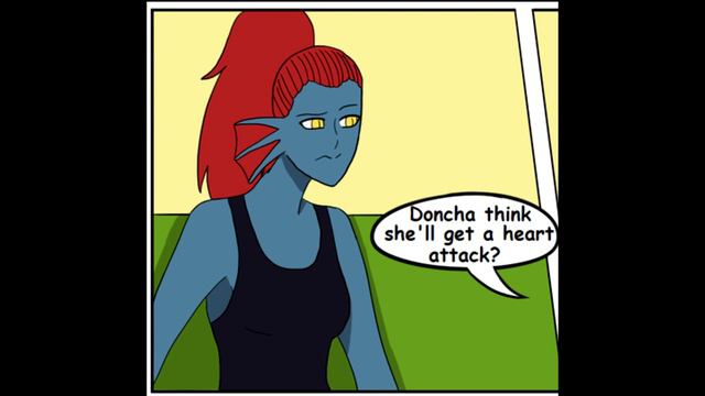 [Undertale Comic Dub] Under-Upper Chapter 1 смотреть онлайн