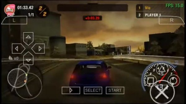 Need for speed most wanted ppsspp (Android)