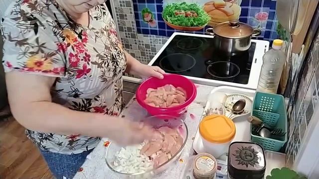 Готовлю куриную грудку ///Уж очень вкусная получилась/// смотреть онлайн