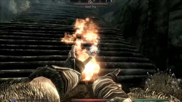 Skyrim - Kill The Bandit Leader Located At Silent Moons Camp - Walkthough - 029