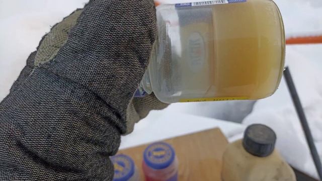 Тест масел на текучесть при -50. смотреть онлайн