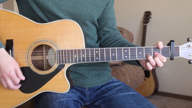 Honky Tonk Highway - Luke Combs - Guitar Lesson | Tutorial смотреть онлайн