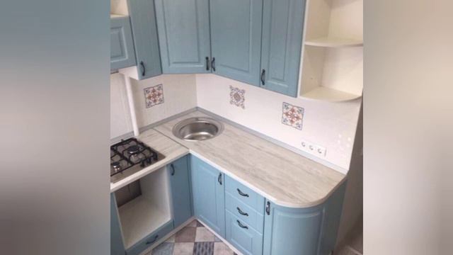 кухня в синем цвете смотреть онлайн