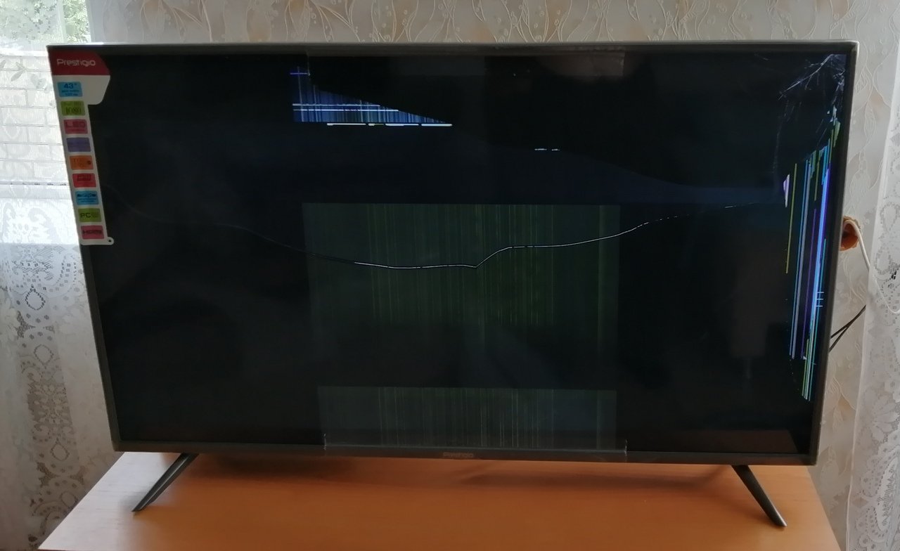 Разборка телевизора Prestigio PTV43SN04Y_CIS_ML смотреть онлайн