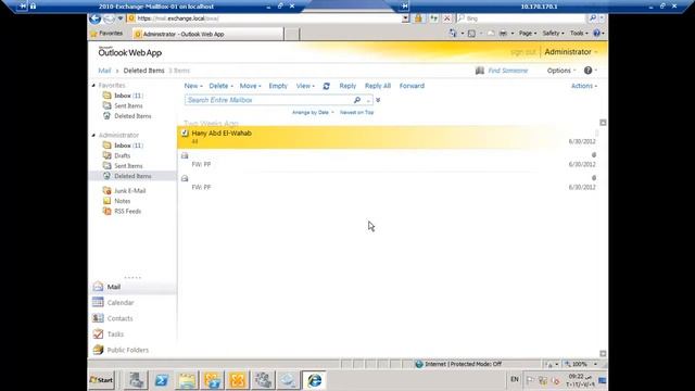 5-Symantec Backup EXEC 2012 Restore Exchange By Eng Hany Abd El Wahab смотреть онлайн