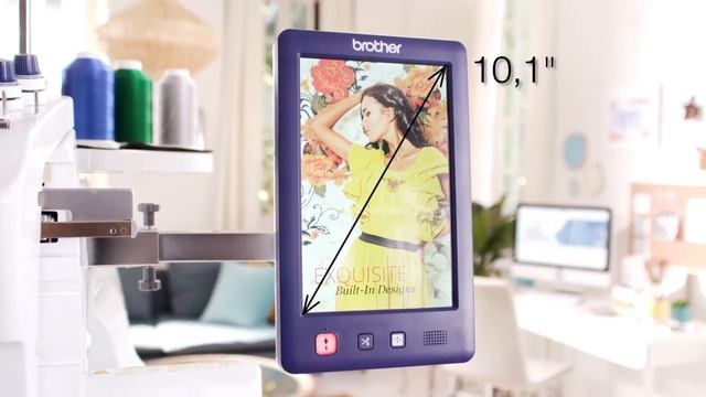 Вышивальная машина Brother PR670E смотреть онлайн