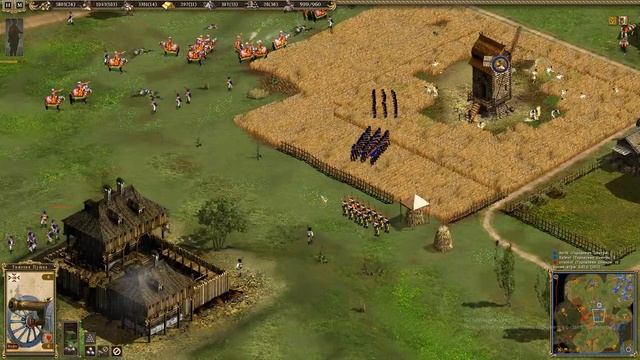 Казаки 2. Битва за Европу. DanTe, Zet vs Vitaldo. Неудачная игра за Союз Рейна. смотреть онлайн