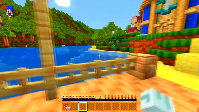 Sonic's NEW Minecraft World! | Sonic Minecraft Stories [1] смотреть онлайн