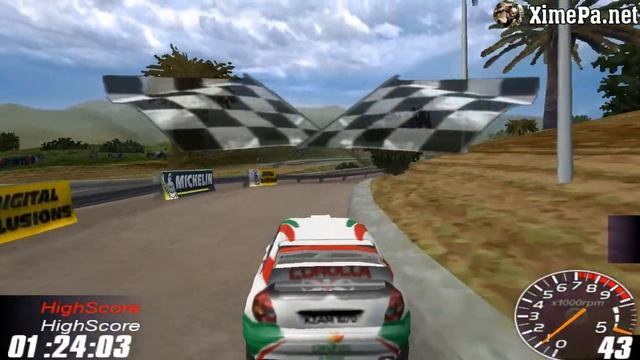 Michelin Rally Masters: Race of Champions - геймплей смотреть онлайн