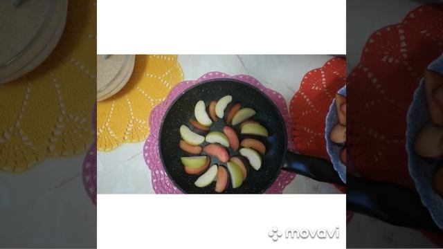 ПП пирог с яблоками и сливами. На сковороде. ? смотреть онлайн