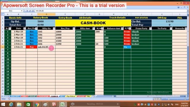 Transport and logistics software in Excel !FREE! Demo Tutorial ! ( Excel Software ) смотреть онлайн