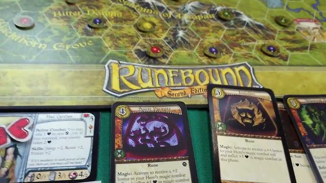 Runebound2 [5] Играем с 4 маленькими дополнениями в Рунбаунд 2