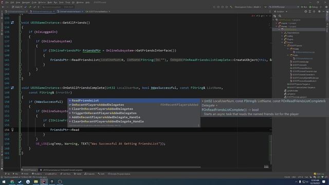 Unreal Engine Epic Online Services(EOS) #8: 