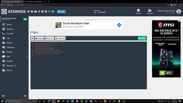 How To Play Dream's Manhunt And Assassin Plugin With Friends Using Aternos