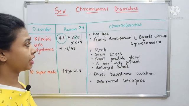 Chromosomal Disorders |Part-2 |Sex Chromosomal|Klinefelter's Syndrome |Class 12 Biology /NEET /AIIM смотреть онлайн