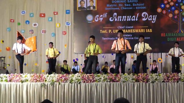 DOMINIC SAVIO - SANTHOME - ANNUAL DAY - DANCE - Insta Reels - STDS Vi to VIII - 12.03.22 смотреть онлайн