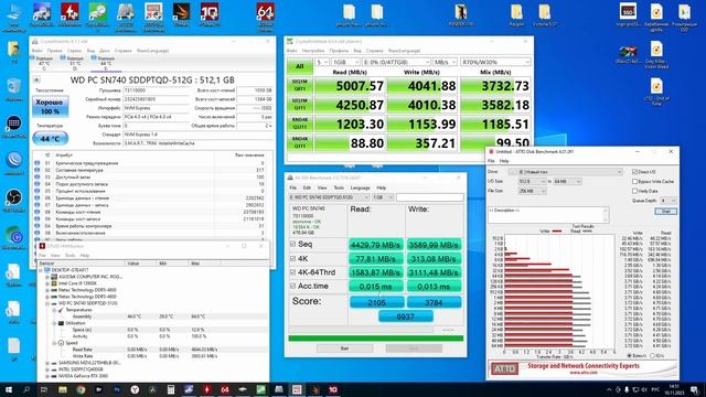 PCIe 4.0 малютка - SSD WD PC SN740 512GB (SDDPTQD-512G) смотреть онлайн