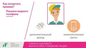 Тема 5. 2 - Учимся оценивать финансовое поведение людей.