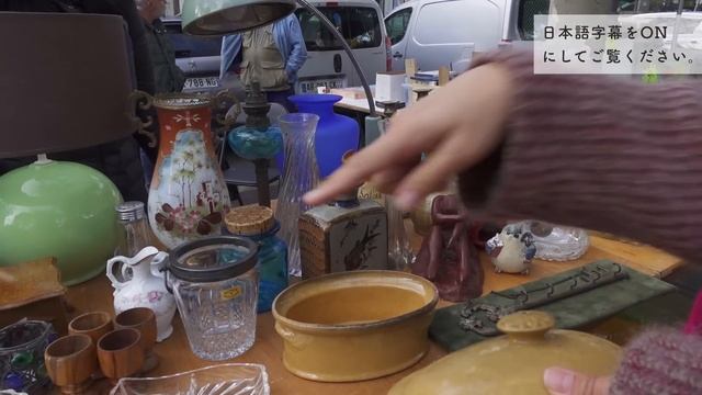 パリの蚤の市でお買い物♪/暮らしを楽しむVlog смотреть онлайн