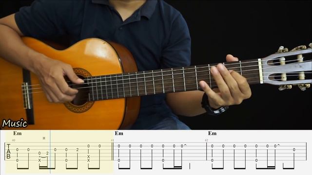 The Nights - Avicii - Fingerstyle Guitar Tutorial TAB + Chords + Lyrics смотреть онлайн
