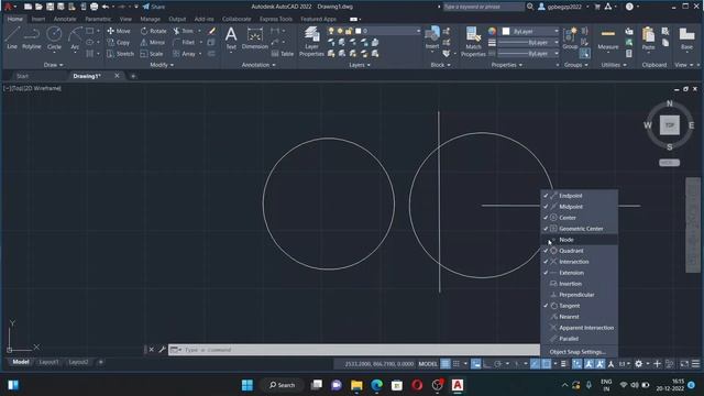Autocad Me Circle Point Not Showing / Autocad Circle & Line Point Problem Solve\Object Snap Autocad смотреть онлайн