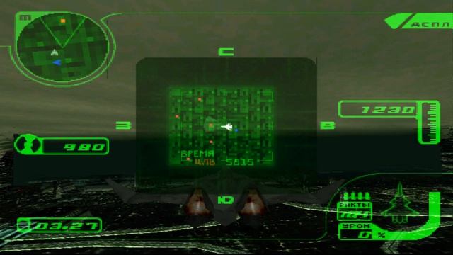 Прохождение Ace Combat 3: Electrosphere #15 (Концовка #2) - Штурм Геофронта смотреть онлайн