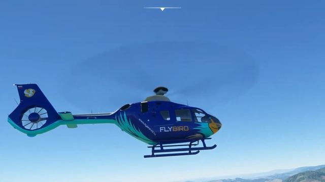 Ливрея FLYBIRD на вертолет Airbus H135 смотреть онлайн