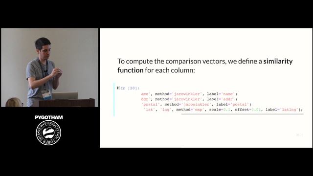 1 + 1 = 1 or Record Deduplication with Python смотреть онлайн