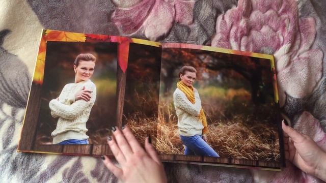Дизайн и печать фотокниги "Наша осень" смотреть онлайн