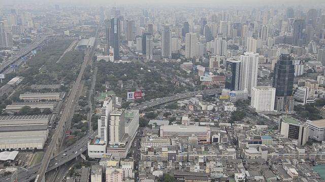 Бангкок, вид с башни Baiyoke Sky (6) смотреть онлайн