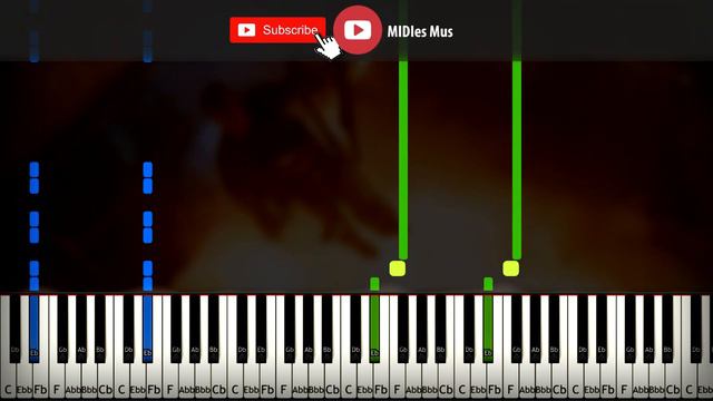 Terminator 2 - Main Theme Piano Tutorial (Sheet Music + midi) смотреть онлайн