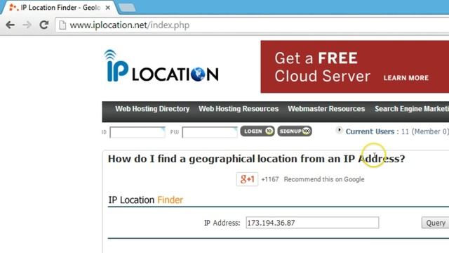 How to Find Website Server Location Using IP Address lookup смотреть онлайн