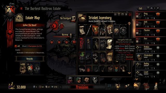 Darkest Dungeon: The Crimson Court - Let's Play - Episode 100 [Snake Eyes] смотреть онлайн