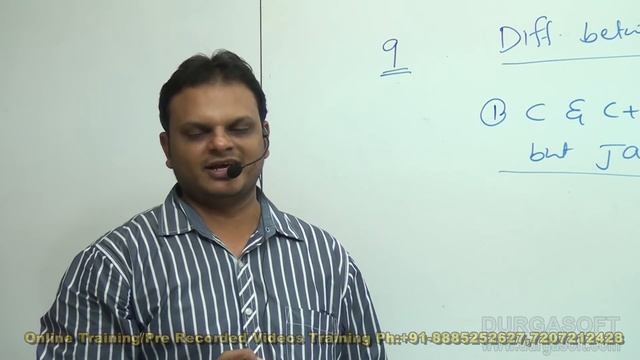 Core Java Training | Difference b/w Java & others [C & C++] by Nagoor Babu смотреть онлайн
