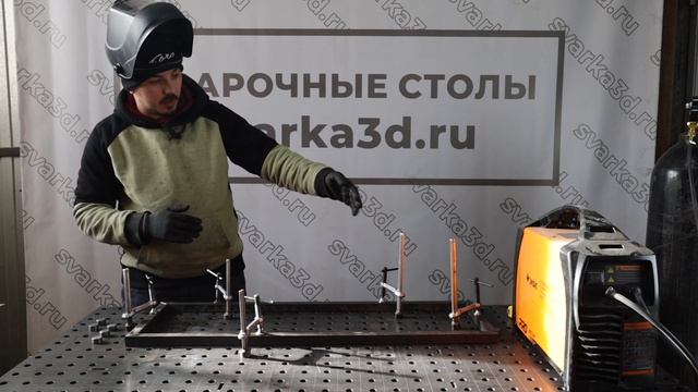 Сварил тележку для полуавтомата на СВАРОЧНОМ СТОЛЕ смотреть онлайн