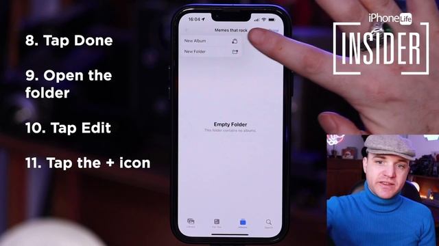 How To Organize Photos On IPhone By Sorting Photo Albums Into Folders (iOS 16)