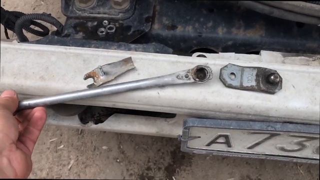 Ремонт трапеции дворников Исузу 75 / Isuzu 75