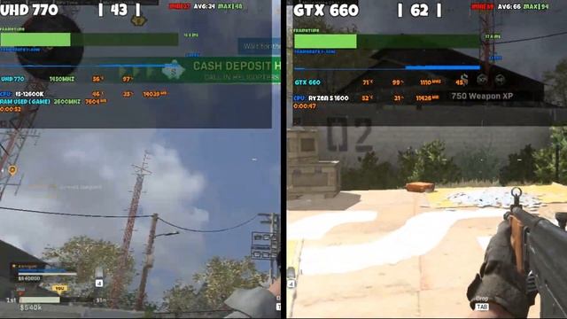 UHD 770(12600k) Vs GTX 660 - Gaming With Or Without Graphics Card?