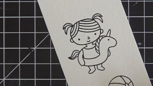 Pretty Pink Posh - Summer Friends - Distress Water Coloring смотреть онлайн