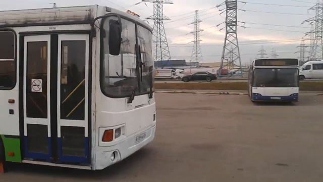 Автобус Лиаз 6212.00 №565 из Ярославской области в Москве на автобусной стоянке возле ТК Южн. Ворот смотреть онлайн