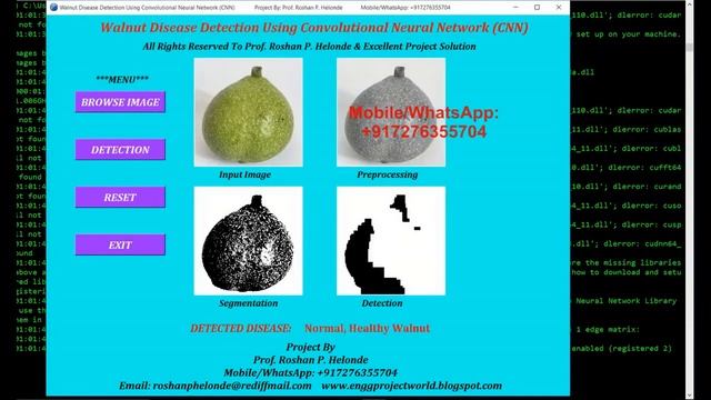 Python OpenCV Keras Project on Walnut Disease Detection Using CNN | with Source Code смотреть онлайн