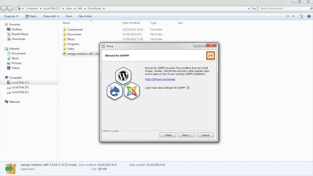 DOWNLOAD DAN INSTALL XAMPP PADA WINDOWS 64 bit смотреть онлайн