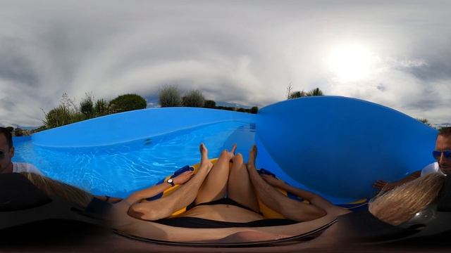 Aquacolors Lazy River 360° VR POV Onride смотреть онлайн