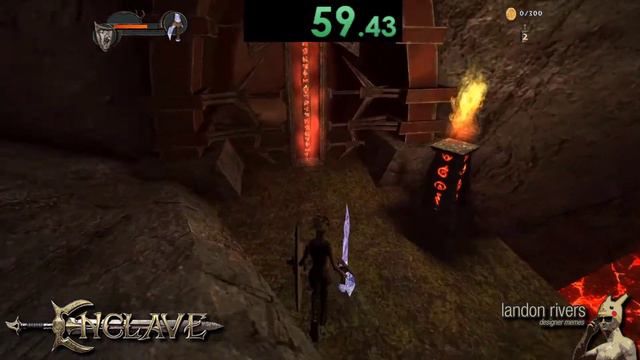 How To Speedrun Enclave (2002) - 6. Outland Wastes (Light Campaign) [ENG SUB]