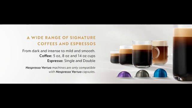 Nestle Nespresso Vertuo Next Coffee & Espresso Machine By De'Longhi W/Aeroccino , ENV120MBAE