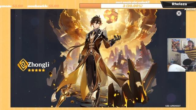 ? НОВЫЙ БАННЕР С ЧЖУН ЛИ ? РЕАКЦИЯ СТРИМЕРОВ НА 5 ЗВЕЗД | 17 | ОТКРЫТИЕ МОЛИТВ | GENSHIN IMPACT смотреть онлайн