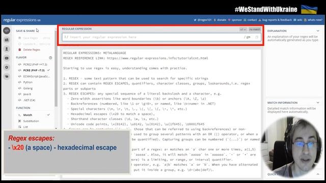 Basic regex constructs overview (Part 1) смотреть онлайн